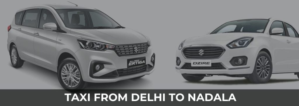 Delhi to Nadala One Way Taxi
