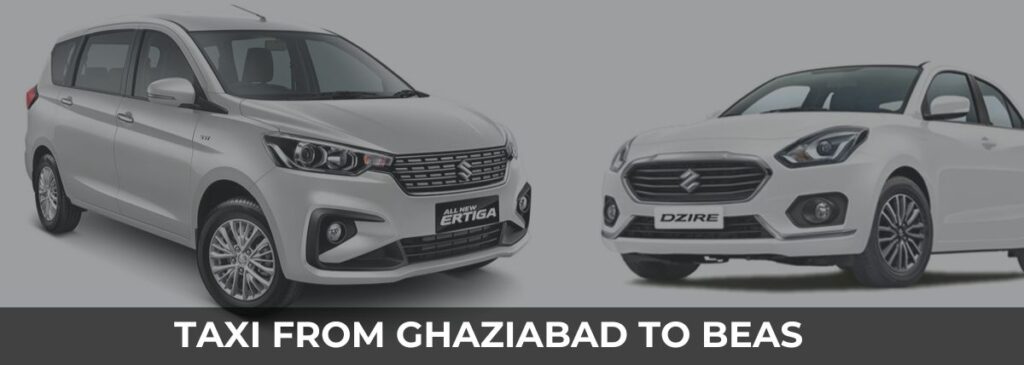 Ghaziabad to Beas One Way Taxi